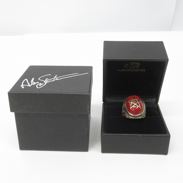 実際に弊社で買取させて頂いたALEX STREETER/アレックスストリーター エンジェルハートリング エワカレッド 15号の画像 9枚目