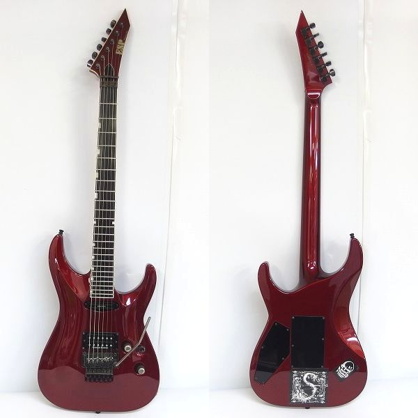 実際に弊社で買取させて頂いた★ESP/イーエスピー HRZ-1 HORIZON/ホライゾン ダンカンPU,フロイドローズ,コイルタップ搭載 2008年製 ギグケース付の画像 2枚目