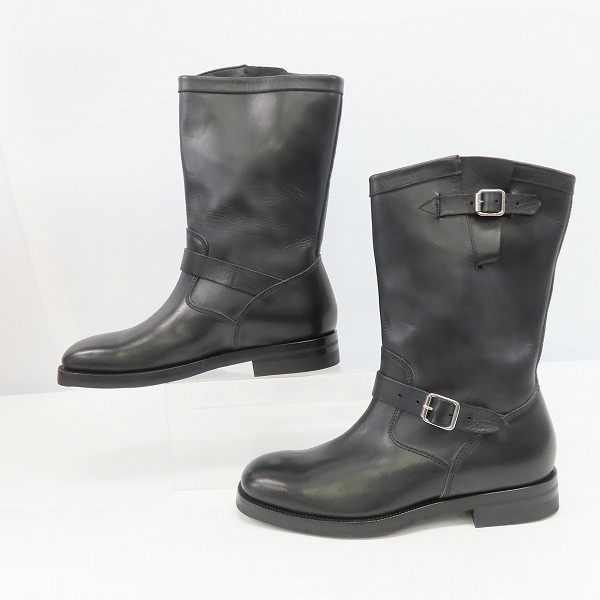 実際に弊社で買取させて頂いたPaul Smith/ポールスミス MARS 牛革/カウレザー エンジニアブーツ /8の画像 3枚目