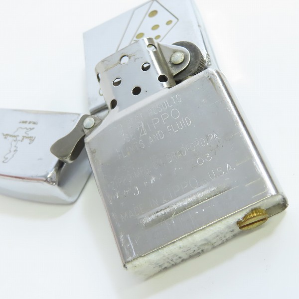 実際に弊社で買取させて頂いたZIPPO/ジッポー  PaulSmith/ポールスミス 1996年製の画像 5枚目