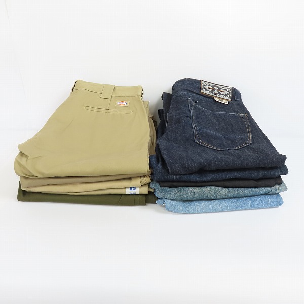 実際に弊社で買取させて頂いた【おまとめ品】Dickies/ディッキーズ BIG JOHN/ビッグジョン 他 ワークパンツ/デニムパン 他の画像 7枚目