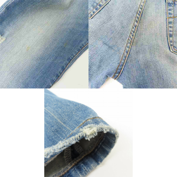 実際に弊社で買取させて頂いたHYDROGEN/ハイドロゲン インディゴ デニムパンツ ジーンズ 120200 DENIM SLIM/32の画像 8枚目