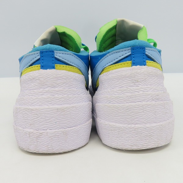 実際に弊社で買取させて頂いたKAWS×sacai×NIKE/カウズ×サカイ×ナイキ BLAZER LOW Neptune Blue/ブレーザーロー ネプチューンブルーDM7901-400/26.5の画像 1枚目