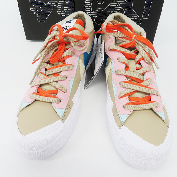 実際に弊社で買取させて頂いた【未使用】NIKE×SACAI×KAWS/ナイキ×サカイ×カウズ BLAZER LOW REED/ブレーザーロー リード DM7901-200/28.5