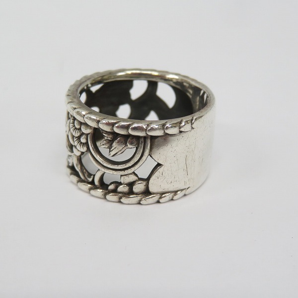 実際に弊社で買取させて頂いた【ギャラ付】Bloody Mary /ブラッディマリー 仏光万華鏡 Buddhist Lamp Ring L リング/21号の画像 2枚目