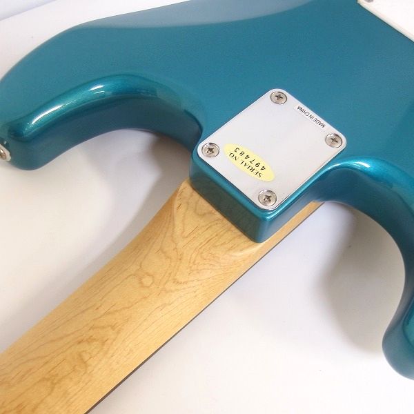 実際に弊社で買取させて頂いた★BUSKER'S/バスカーズ BSE/LPB ストラトキャスターType エレキギター ソフトケース付の画像 8枚目