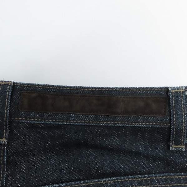 実際に弊社で買取させて頂いたMARC by MARC JACOBS/マークバイマークジェイコブス MJロゴボタン インディゴデニムパンツ/27の画像 8枚目