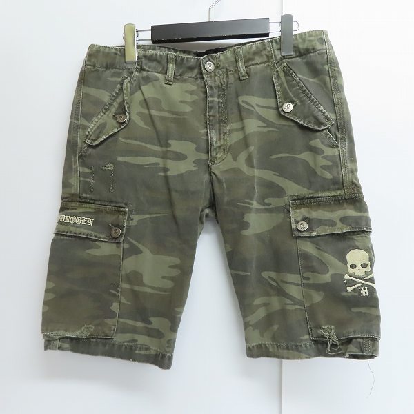 実際に弊社で買取させて頂いたHYDROGEN/ハイドロゲン カモフラ柄 カーゴ ショートパンツ/30