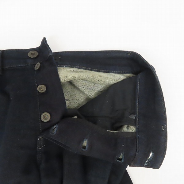 実際に弊社で買取させて頂いたDIESEL BLACK GOLD/ディーゼルブラックゴールド TYPE-247 ストレッチ デニムパンツ/ジーンズ Size：27の画像 6枚目