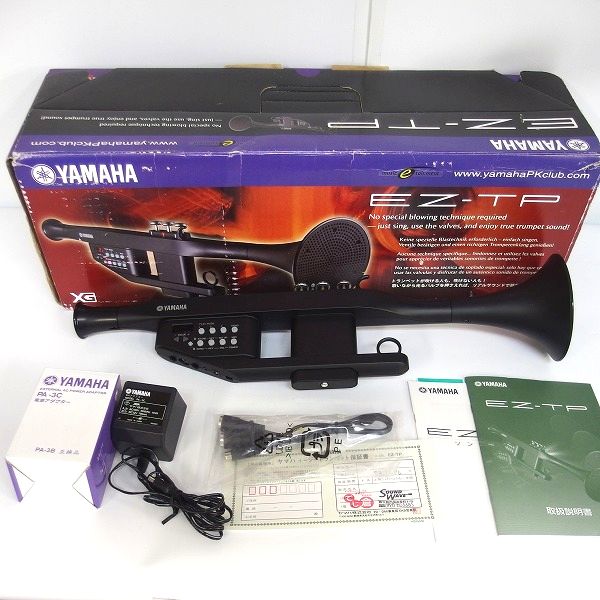 実際に弊社で買取させて頂いた★【難有り】YAMAHA/ヤマハ EZ-TP イージートランペット 電子トランペット ACアダプター付き