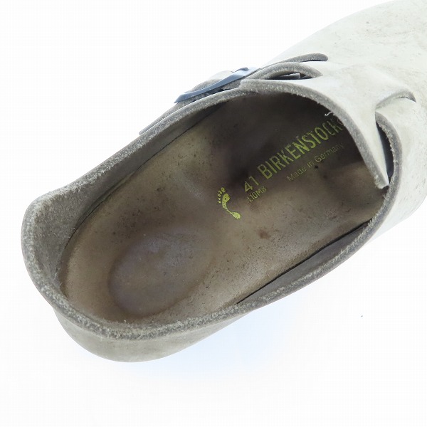 実際に弊社で買取させて頂いたBIRKENSTOCK/ビルケンシュトック レザーサンダル 41の画像 4枚目