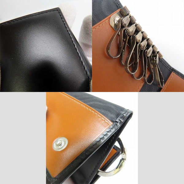 実際に弊社で買取させて頂いたdunhill/ダンヒル キーリング付き 6連 キーケース OR5020Aの画像 6枚目