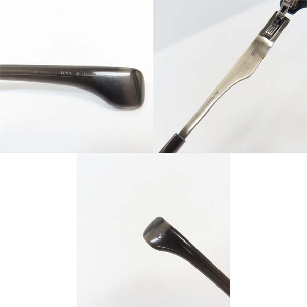 実際に弊社で買取させて頂いた999.9/フォーナインズ フルリム アイウエア/メガネフレーム M-35 Col.6954の画像 7枚目