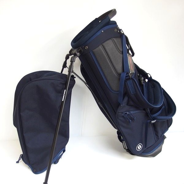 実際に弊社で買取させて頂いたBRIEFING/ブリーフィング CR-4 #02 BRG203D21 9.5型5分割スタンド式キャディバッグ 47インチ対応 NAVY/ネイビーの画像 1枚目