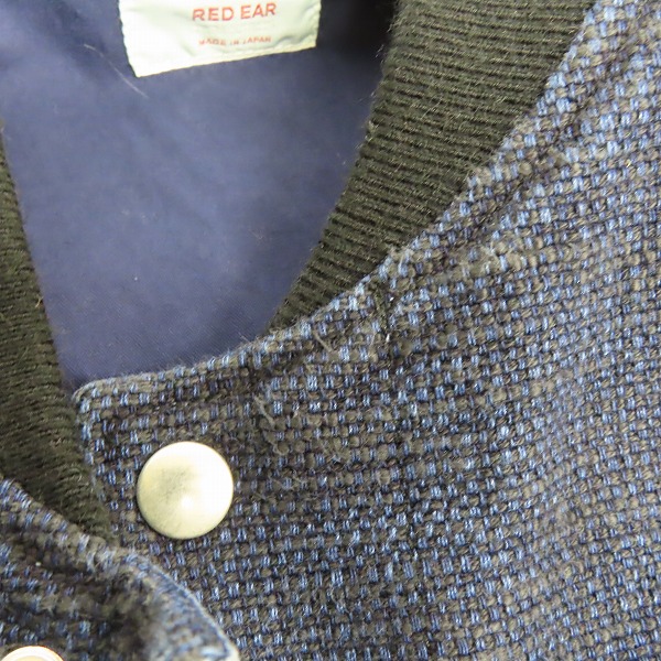 実際に弊社で買取させて頂いたPaul Smith/ポールスミス RED EAR/レッドイヤー 刺子/ボンバージャケット/ポールスミス/ジャケット ブルゾン/Mの画像 7枚目