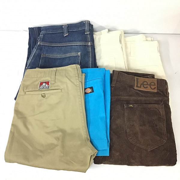 実際に弊社で買取させて頂いた【おまとめ品】ディッキーズ/ベンデイビス/リー/スタンレイ ワークパンツ/ペインターパンツ 他