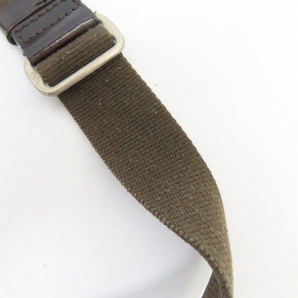 実際に弊社で買取させて頂いたDaniel&Bob/ダニエル＆ボブ EDIFICE別注 レザー ショルダーバッグ ダークブラウンの画像 6枚目