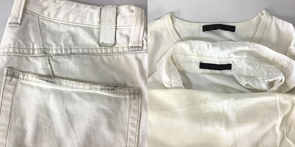 実際に弊社で買取させて頂いた【おまとめ品】ロアー/ドレストリップ/アユイテ 等 メンズ/レディース カットソー/パンツほかの画像 8枚目