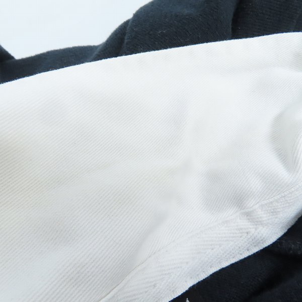 実際に弊社で買取させて頂いたCANTERBURY OF NEWZEALAND/カンタベリー オブ ニュージーランド ALL BLACKS/オールブラックス  長袖 ラガーシャツ /XLの画像 5枚目