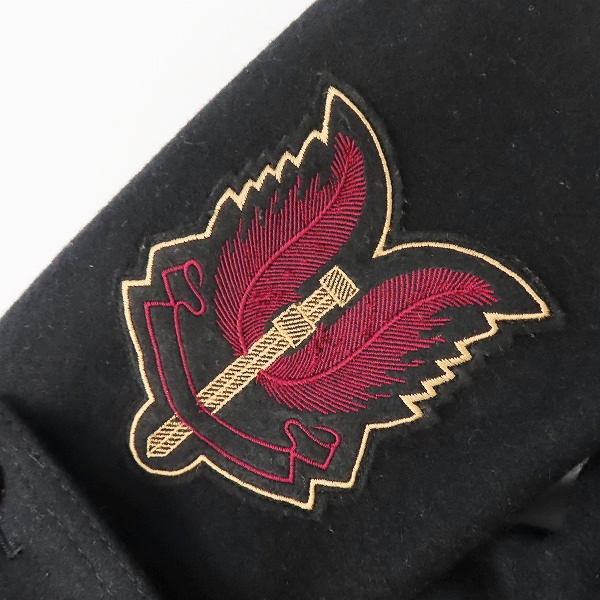 実際に弊社で買取させて頂いたDRIES VAN NOTEN/ドリスヴァンノッテン ダブルボタン ワッペンデザイン コート 73-09-64-09018/44の画像 5枚目