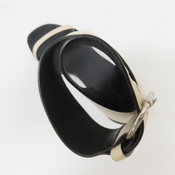 実際に弊社で買取させて頂いた【ジャンク】CELINE/セリーヌ ローヒール サンダル/35の画像 4枚目