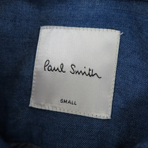 実際に弊社で買取させて頂いたPaul Smith/ポールスミス 刺繡デザイン 長袖シャツ /Sの画像 2枚目