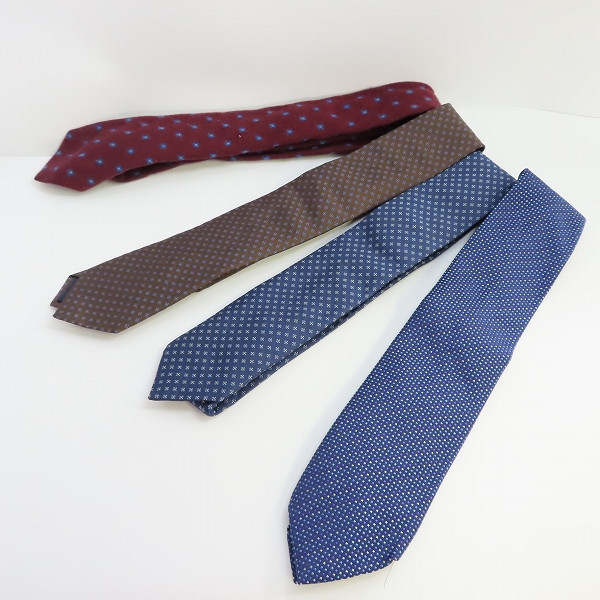 実際に弊社で買取させて頂いたBURBERY/バーバリー BARNEYS NEWYORK/バーニーズニューヨーク 他 ネクタイ 4点セット