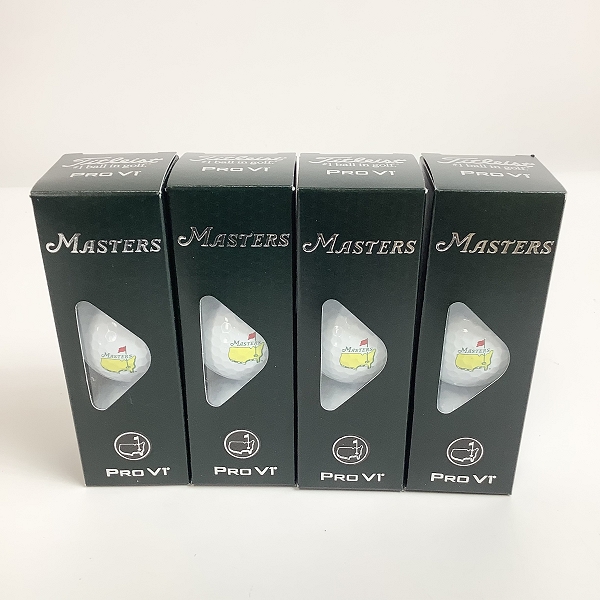 実際に弊社で買取させて頂いた(1)【未使用/オウンネーム】Titleist/タイトリスト MASTERS PRO V1 ゴルフボール 1ダース