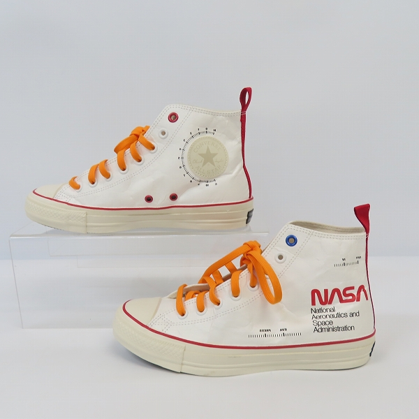 実際に弊社で買取させて頂いたCONVERSE/コンバース ALL STAR 100 SPACESUITS HI NASA スニーカー 1CL817/25の画像 3枚目