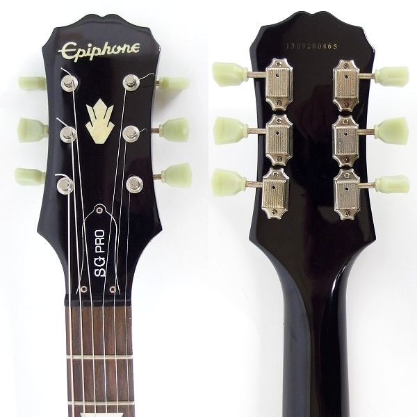 実際に弊社で買取させて頂いた★Epiphone/エピフォン SG PRO コイルタップ搭載エレキギター/ソフトケース付きの画像 2枚目