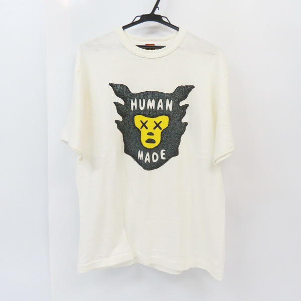 実際に弊社で買取させて頂いたHUMAN MADE×KAWS/ヒューマンメイド×カウズ 21SS T-SHIRT XX22TE003 XL