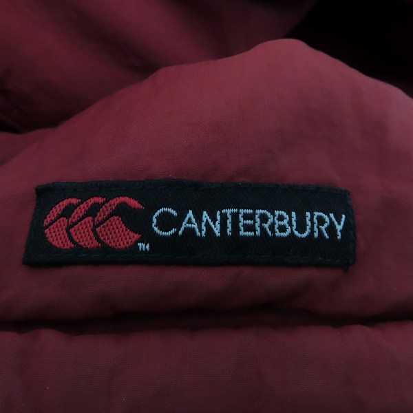 実際に弊社で買取させて頂いたCANTERBURY/カンタベリー 中綿ポリエステル リバーシブルジャケット RA-70648/Lの画像 7枚目