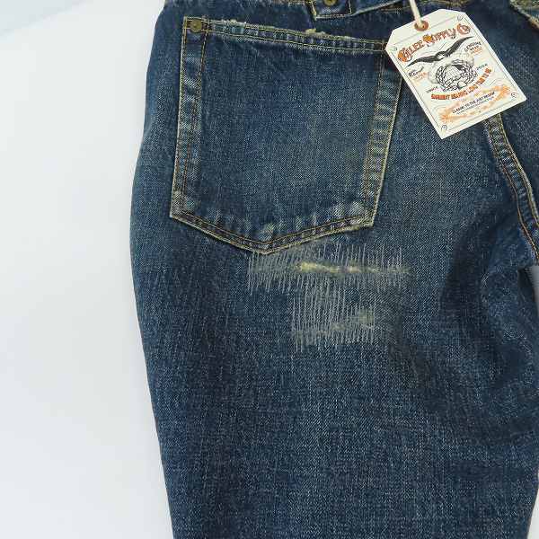 実際に弊社で買取させて頂いたCALEE/キャリー ダメージ/リペア加工デニムパンツ/32の画像 6枚目