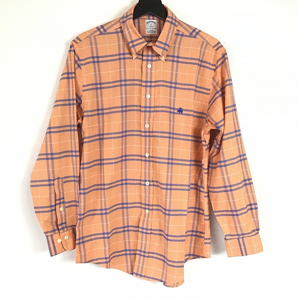 実際に弊社で買取させて頂いた【おまとめ品】BROOKS BROTHERS/ブルックスブラザーズ ストライプ/ギンガムチェック柄 等 シャツの画像 2枚目