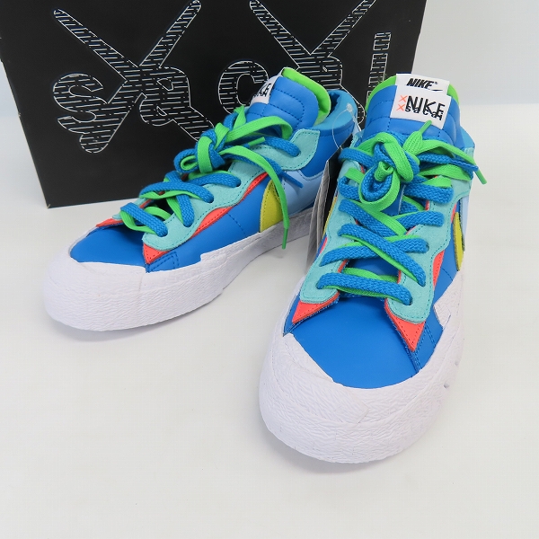 実際に弊社で買取させて頂いた【未使用】KAWS×sacai×NIKE/カウズ×サカイ×ナイキ Blazer Low DM7901-400/26