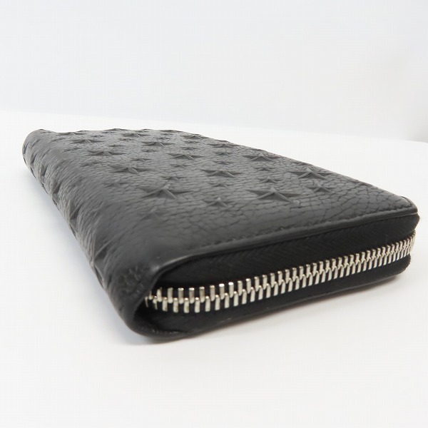 実際に弊社で買取させて頂いたJIMMY CHOO/ジミーチュウ CARNABY/カーナビー ラウンドジップ ウォレットの画像 2枚目