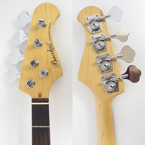 実際に弊社で買取させて頂いた★【弦無し】Bacchus/バッカス universe series/ユニバースシリーズ ジャズベースTypeの画像 2枚目