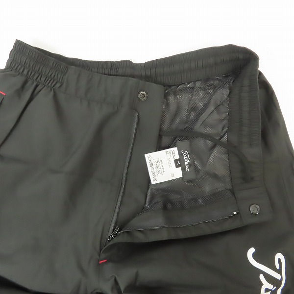 実際に弊社で買取させて頂いたTitleist/タイトリスト レインウエア セットアップ ホワイト×ブラック TSMR1592 /Mの画像 3枚目