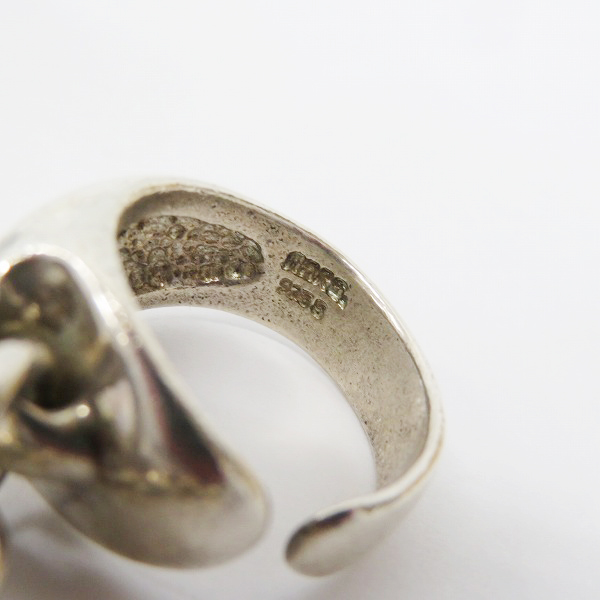 実際に弊社で買取させて頂いたMARS/マーズ 2連チェーン シルバーリングの画像 6枚目