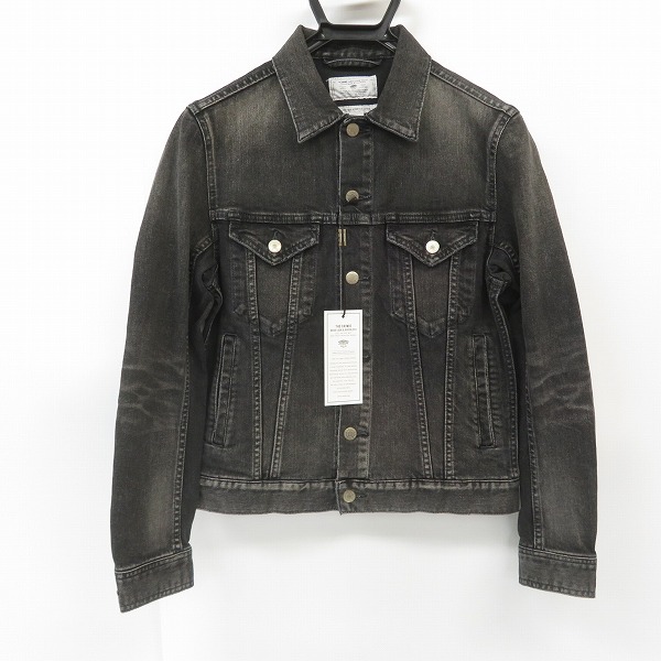 実際に弊社で買取させて頂いた【未使用】THE CRIME/クライミー STRETCH CRIMIE BORN FREE ストレッチ デニムジャケット C1H5-BFJK-05 /S