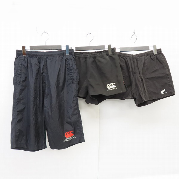 実際に弊社で買取させて頂いたCANTERBURY OF NEWZEALAND/カンタベリー ラグビー ショートパンツ/ハーフパンツ 3点セット