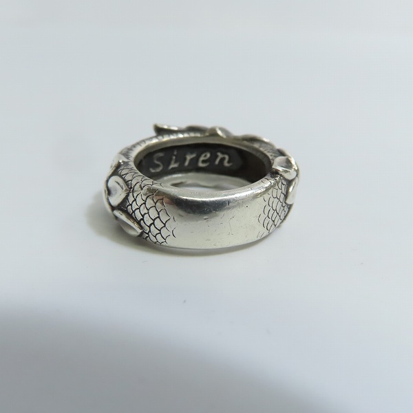 実際に弊社で買取させて頂いたBloody Mary/ブラッディマリー SIREN/サイレン リング 7号の画像 3枚目