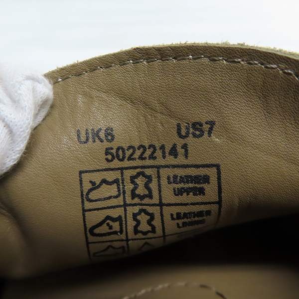 実際に弊社で買取させて頂いたHUGO BOSS/ヒューゴボス スウェードローファー/シューズ/50222141/UK6の画像 5枚目