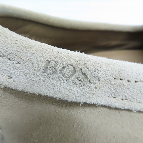 実際に弊社で買取させて頂いたHUGO BOSS/ヒューゴボス スウェードローファー/シューズ/50222141/UK6の画像 6枚目