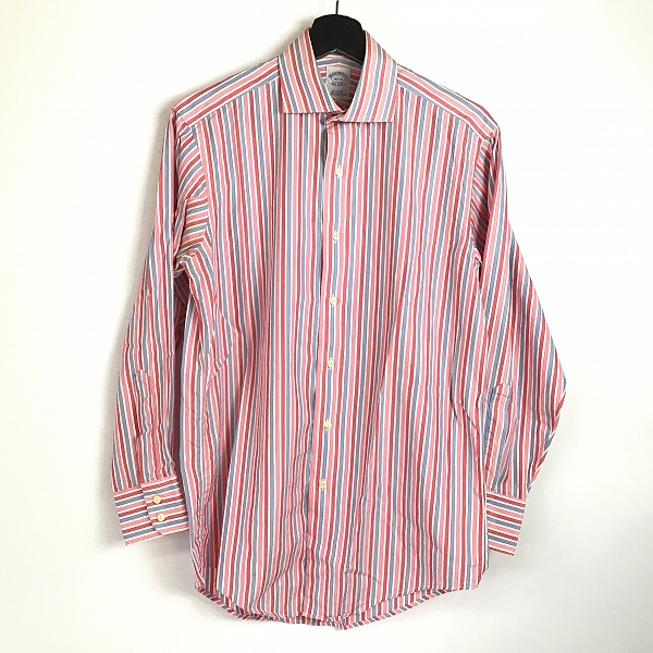 実際に弊社で買取させて頂いた【おまとめ品】BROOKS BROTHERS/ブルックスブラザーズ パッチワークチェック 等 シャツの画像 4枚目