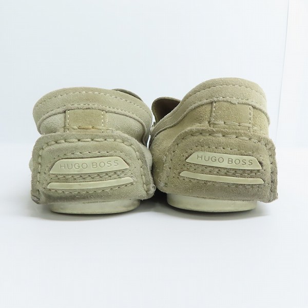 実際に弊社で買取させて頂いたHUGO BOSS/ヒューゴボス スウェードローファー/シューズ/50222141/UK6の画像 1枚目