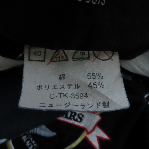 実際に弊社で買取させて頂いたCANTERBURY OF NEWZEALAND/カンタベリー オブ ニュージーランド ALL BLACKS/オールブラックス  長袖 ラガーシャツ /XLの画像 3枚目