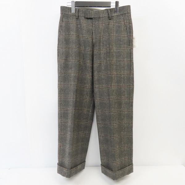 実際に弊社で買取させて頂いたDRIES VAN NOTEN/ドリス ヴァン ノッテン ツイード ワイド ウールパンツ 46