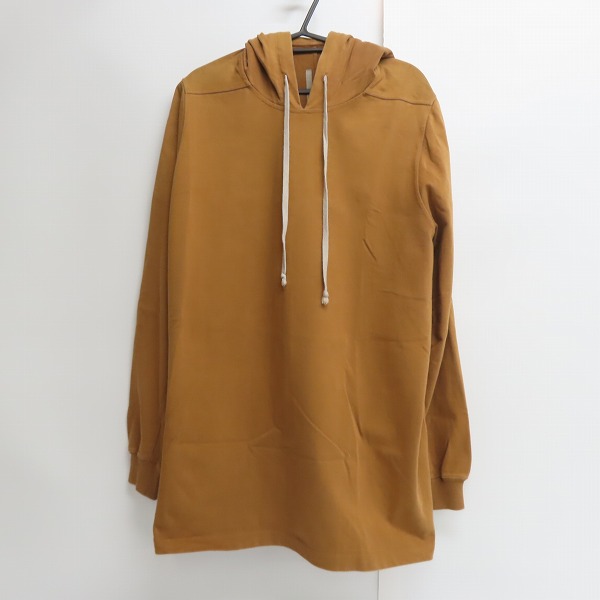 実際に弊社で買取させて頂いたRICK OWENS/リックオウエンス 21AW プルオーバーパーカー/フーディー RU02A5285-BA/L