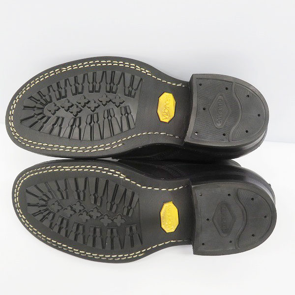 実際に弊社で買取させて頂いたWHITES BOOTS/ホワイツブーツ レース アップブーツ/ブラック/11Cの画像 2枚目